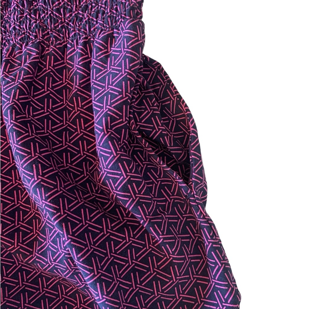 Banana Republic Factory Purple Printed Romper - Picture 6 of 11